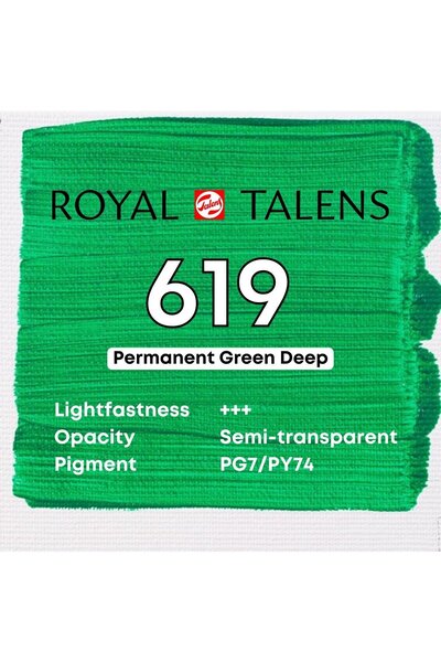 Genel Markalar Art Creation Akrilik Boya 750ml 619 Permanent Green Deep 1 Adet