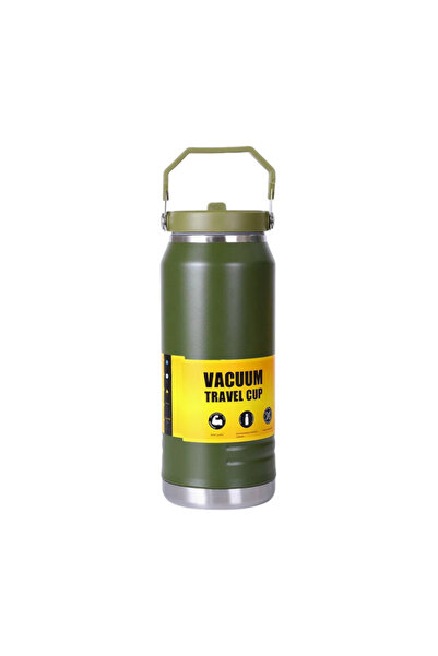 Tradesor Φορητό παγούρι-θερμός - 1000ml - 123811 - Green