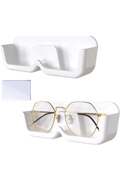 usin Self-Adhesive Home Car Glasses Storage Container Box Holder Organizer