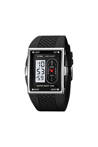 Skmei Ψηφιακό/αναλογικό ρολόι χειρός - - 2213 - Black/Silver/White