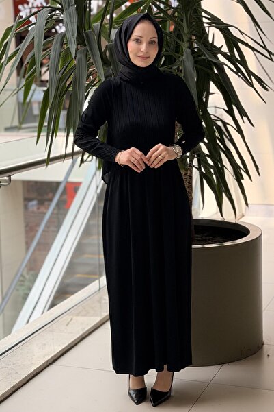 MISS DALIDA Missdalida Thick Ribbed Knitwear Dress