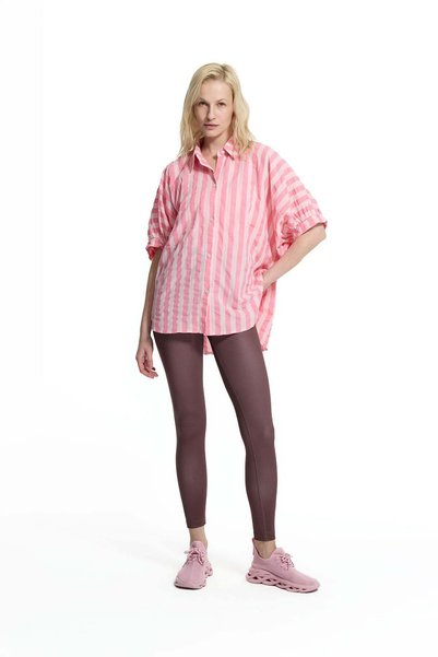 #vdr viadellerose Brown Corset Waist Leggings 19114