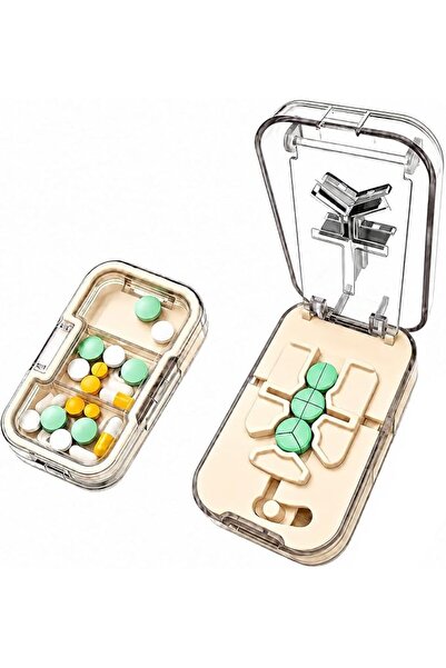 Generic Pill Cutter Splitter for Small & Tiny Pills, Safety Blades