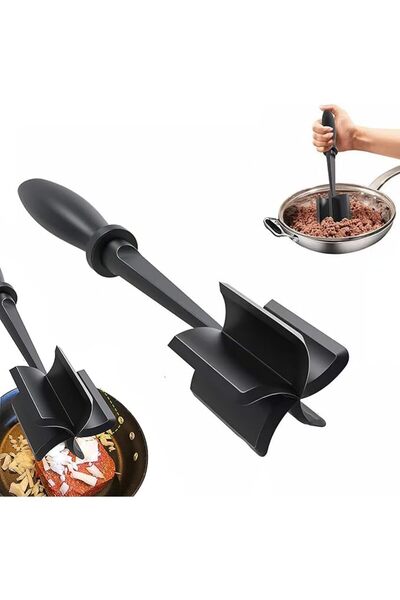 GoodTool هراسة بطاطس متعددة الوظائف مقاومة للحرارة للطهي والخلط بتصميم مريح