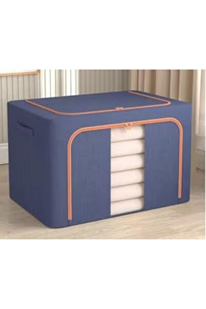 Generic Linen Foldable Storage Box 24L Beige