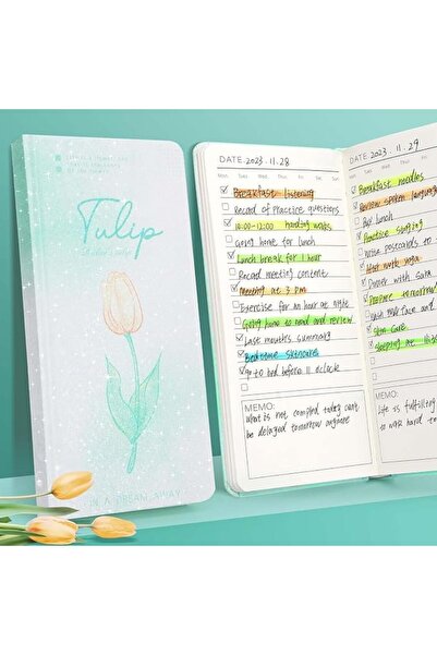 GENERAL Mekakoz To-Do List Notebook, Daily Planning Checklist, Undated Agenda...