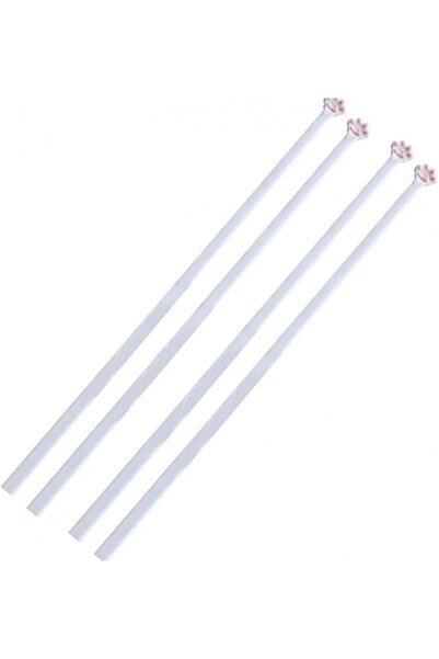Khazna Cat Paw Chopsticks, Cute Fun Pink Paw Prints Reusable Chopsticks (2 Pa...