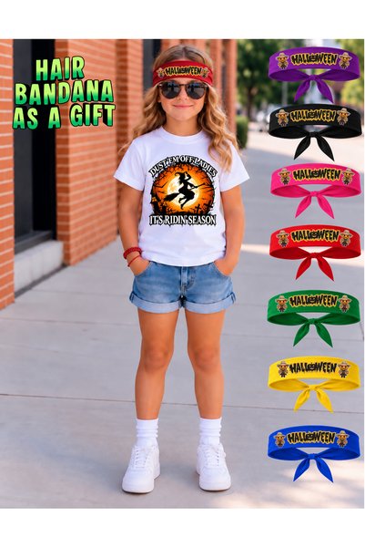 lovver Halloween Halloween Design special 7 piese Bandana Cadou 100% bumbac T...