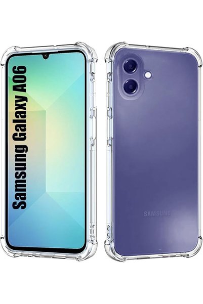GENERAL Lumobrilla for Samsung Galaxy A27 Case Clear Soft TPU Reinforced Corners