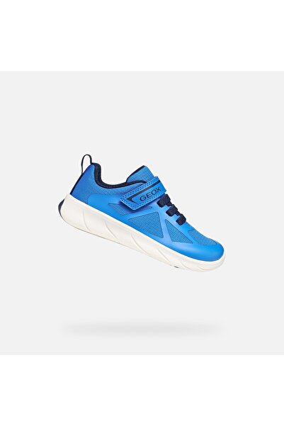 Geox Foot-run - Adidași Barefoot pentru băieți, Albastru deschis