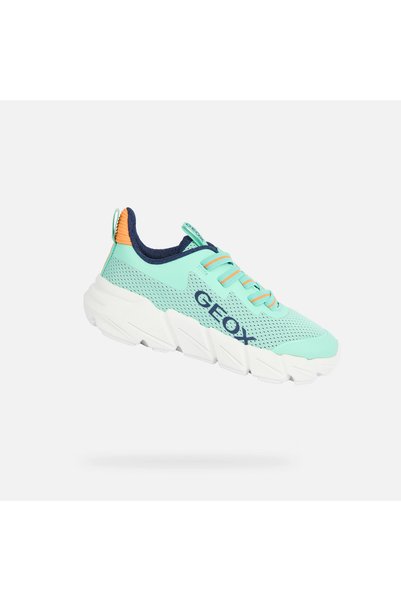 Geox Flexyper Fast - Adidași pentru băieți, Turcoaz