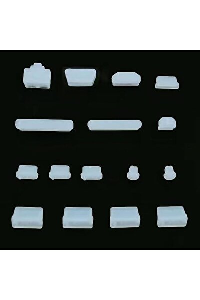 Generic 16 Pcs USB Port Cover, 10 Types Silicone Laptop Ports Cover Dust Plug...