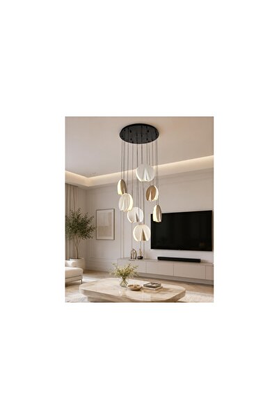 Vivense ÖZCAN AYDINLATMA OYSTER YEDİLİ SARKIT, MİXED, 5732-7A-28