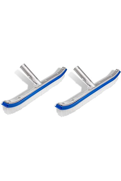 Generic Pool Wall Brushes Set Wide Sweep Area Swimming Cleaning Tools, 2-Pack