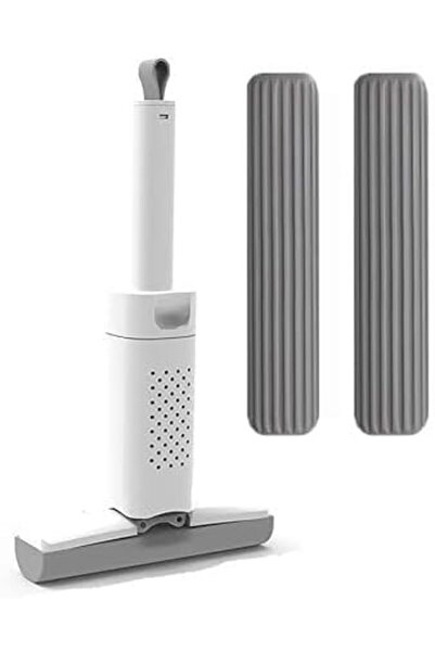 GENERAL Portable Mini Mop with Replaceable Head - Lightweight and Easy-To-Use...