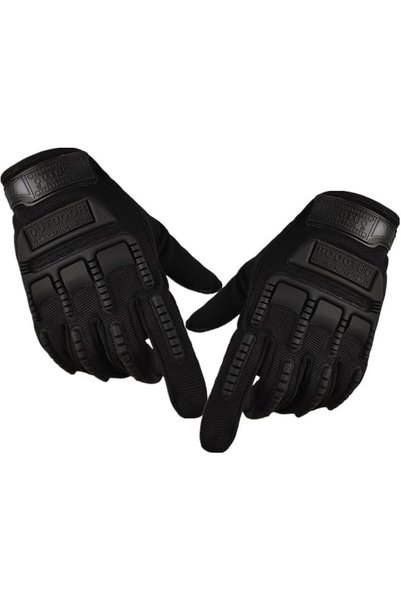 HOFEESEA Men's Tactical Full Gloves Flexible Rubber for Hunting Hiking Airsof...