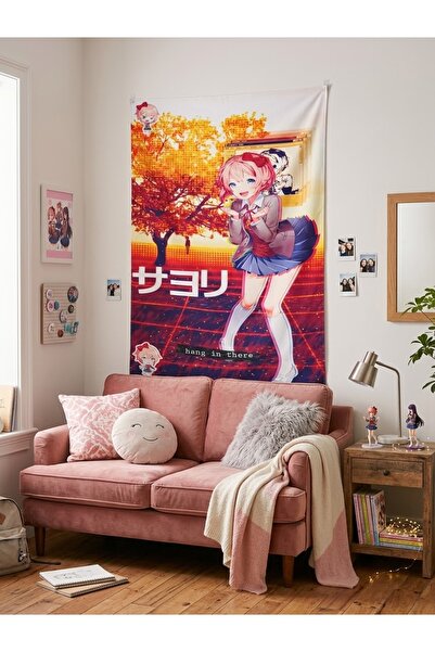 OWLBAG COMPANY OWL BAG Doki doki literatüre Club Sayori Desenli tasarım duvar...