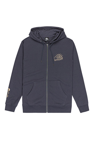 Quiksilver Ανδρικό Φούτερ με Σχέδιο και Φερμουάρ - Φούτερ με Ολόσωμο Φερμουάρ...