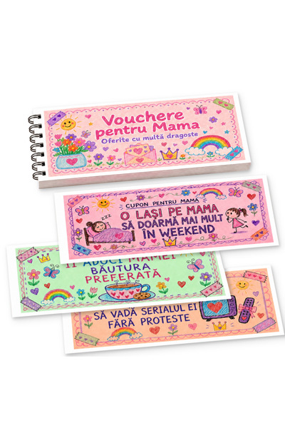 Legendary Gifts Set 50 de vouchere pentru mama