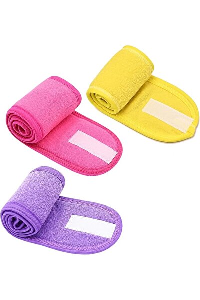 GENERAL 3-Pack Microfiber Magic Hair Headband-Reusable & Adjustable Makeup He...