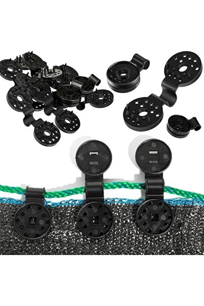 GENERAL Shade Cloth Heavy Duty Lock Grip, New Shade Cloth Fix Plastic Clamp, ...