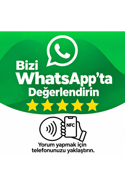 Bizi ekleyin NFC Kart 10X10 Plexi nfc ntag 213 çipli