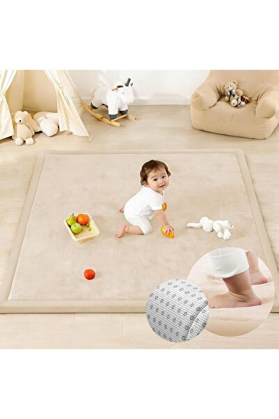 LIODUX 3CM Thick Baby Play Mat, Premium Soft Velvet Crawling Mat, Extra Thick...