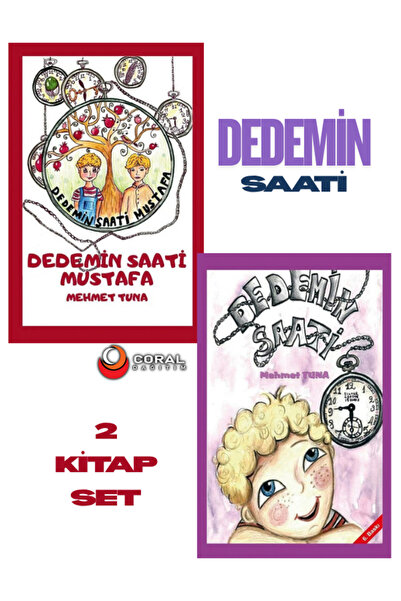 Anonim Yayıncılık Dedemin Saati Mustafa & Dedemin Saati (2 Kitap Set)
