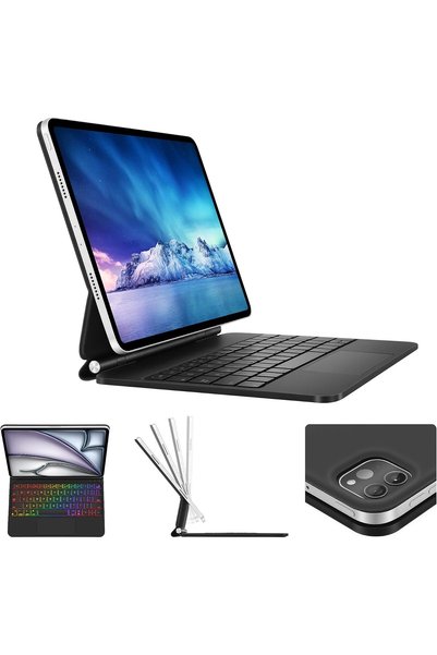 HYX Keyboard Case for iPad Air 11-inch(M3/M2, 2025/2024) & Pro 11 inch(1st/2n...