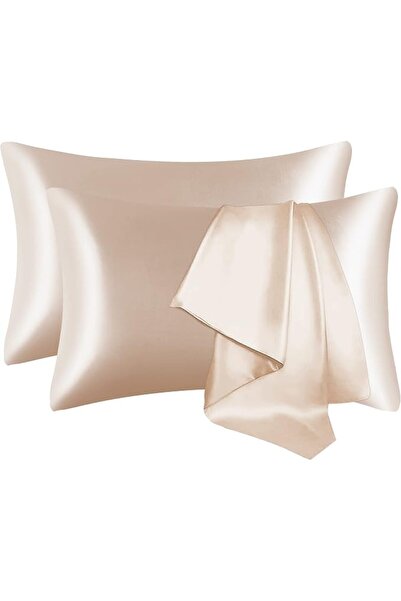 GVTECH Gvtech 2-Piece Satin Pillowcase, Soft and Breathable Silk Satin Pillow...