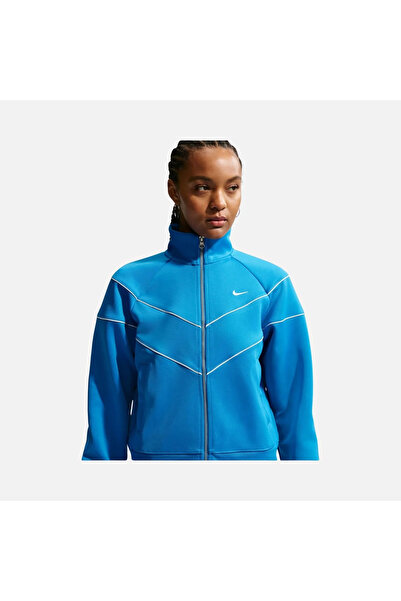 Nike Sportswear Essentials Windrunner Poly Knit Full-Zip Kadın Ceket