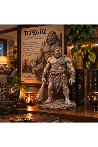 Tepegöz 3D Figür - Türk Mitoloji Serisi- 10cm