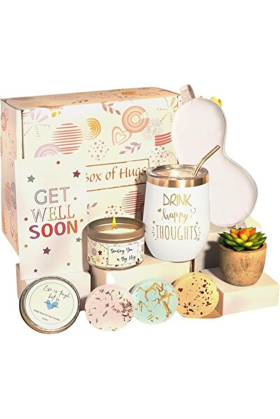 0TO1 TECH Spa Gift Set for Women, with Scented Candle& Shower Steamers& Eye M...