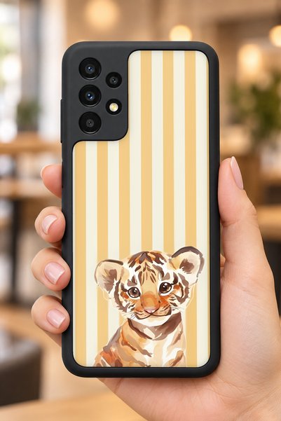 BGAKSESUAR Samsung Galaxy A13 / A23 Compatible Tiger Cub Patterned Shockproof...