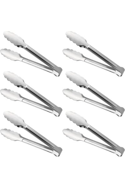 GENERAL Serving Tongs,Buffet Tongs, Stainless Steel Food Tong Serving Tong Sm...