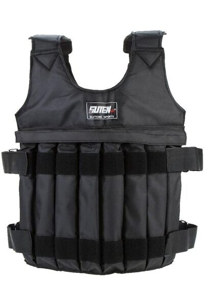 GENERAL Weighted Vest, 20KG/44LB Adjustable Strength Training Vest Running Ex...