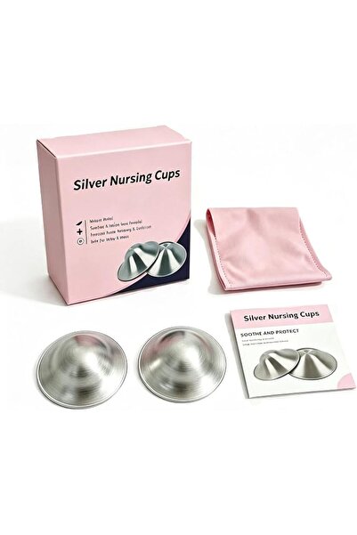 GENERAL 925 Silver Nursing Cups, Silver Nipple Covers Breastfeeding, Newborn ...