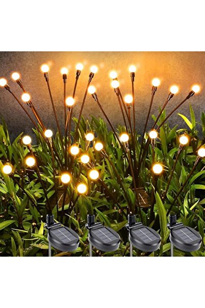 Arabest Solar Garden Lights,8LED Solar Powered Firefly Lights,Solar Lights Ou...