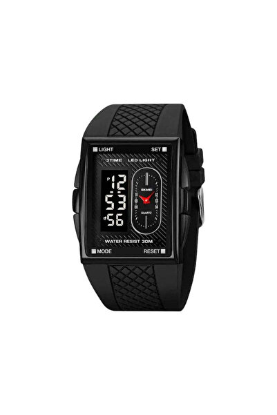 Skmei Ψηφιακό/αναλογικό ρολόι χειρός - - 2213 - Black/Black