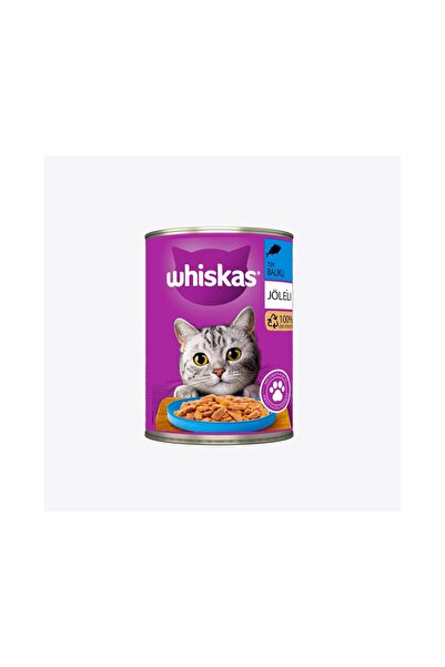 Whiskas Konserve Mama 400 G Ton Balıklı Yetişkin Kedi Maması 2'li Ekonomik Pa...