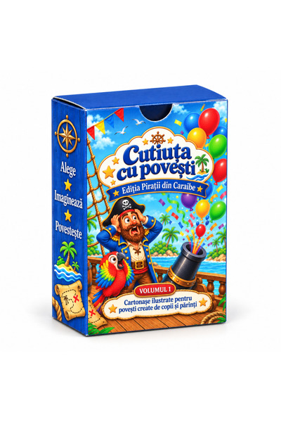 Legendary Gifts Cutiuța cu povești – Ediția Pirații din Caraibe – Volumul I