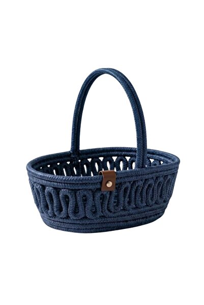 Comfort Craft Tricot Knitted Presentation Basket with Handles (19X7 cm) - Can...