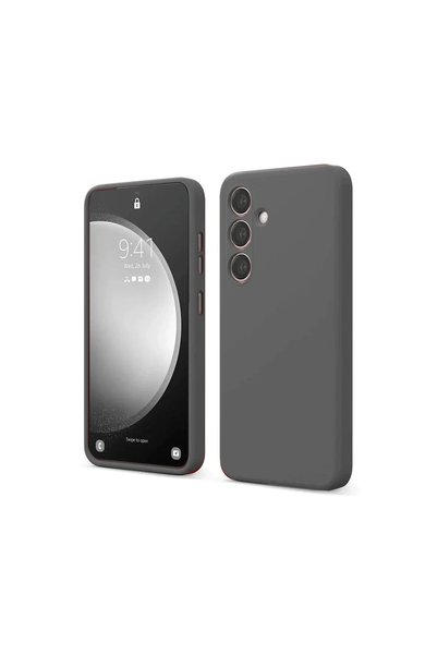 FMA Samsung Galaxy S24 Fe Case First Silicone - Gray
