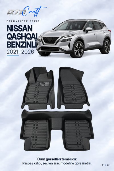 OTOCRAFT Nissan Qashqai Benzinli (2021-2026) Araca Özel DeluxRider Lüks Havuz...