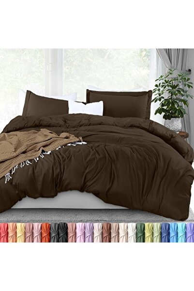 Utopia Bedding طقم غطاء لحاف كوين - 3 قطع مع 2 غطاء وسادة - من الميكروفايبر ا...