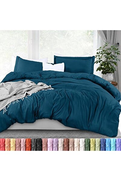 Utopia Bedding طقم غطاء لحاف مقاس توين - غطاء لحاف واحد مع غطاء وسادة واحد - ...