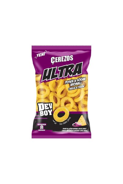 Çerezos Mısır Çerezi Dev Boy 150 G Peynir Ve Soğanlı Atıştırmalık 6'li Avanta...
