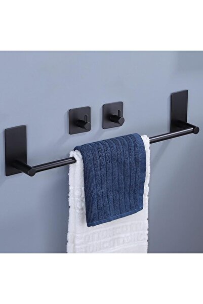 ZERIFAM Towel Holder, Stainless Steel No Drilling Strong Towel Holder Adhesiv...