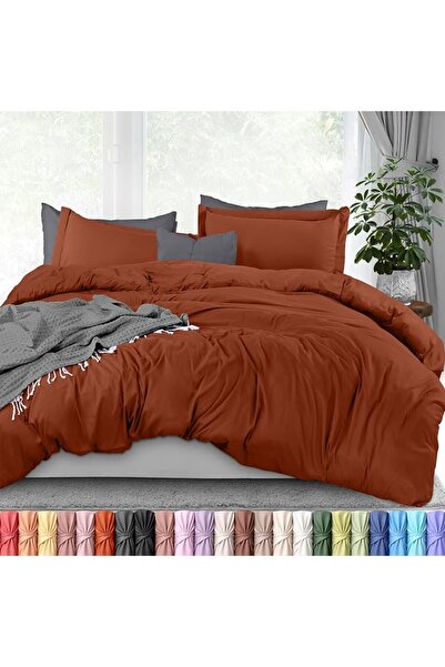 Utopia Bedding طقم غطاء لحاف كوين - 3 قطع مع 2 غطاء وسادة - من الميكروفايبر ا...