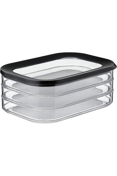 Mepal Storage Box Meat Cuts Modula 550/3 - Black